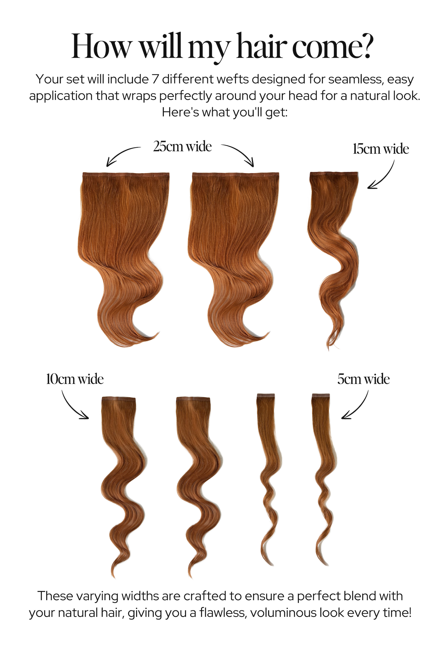 Jet Black #1 - Muse DIY Tape-In Extensions (100% Remy Human Hair)