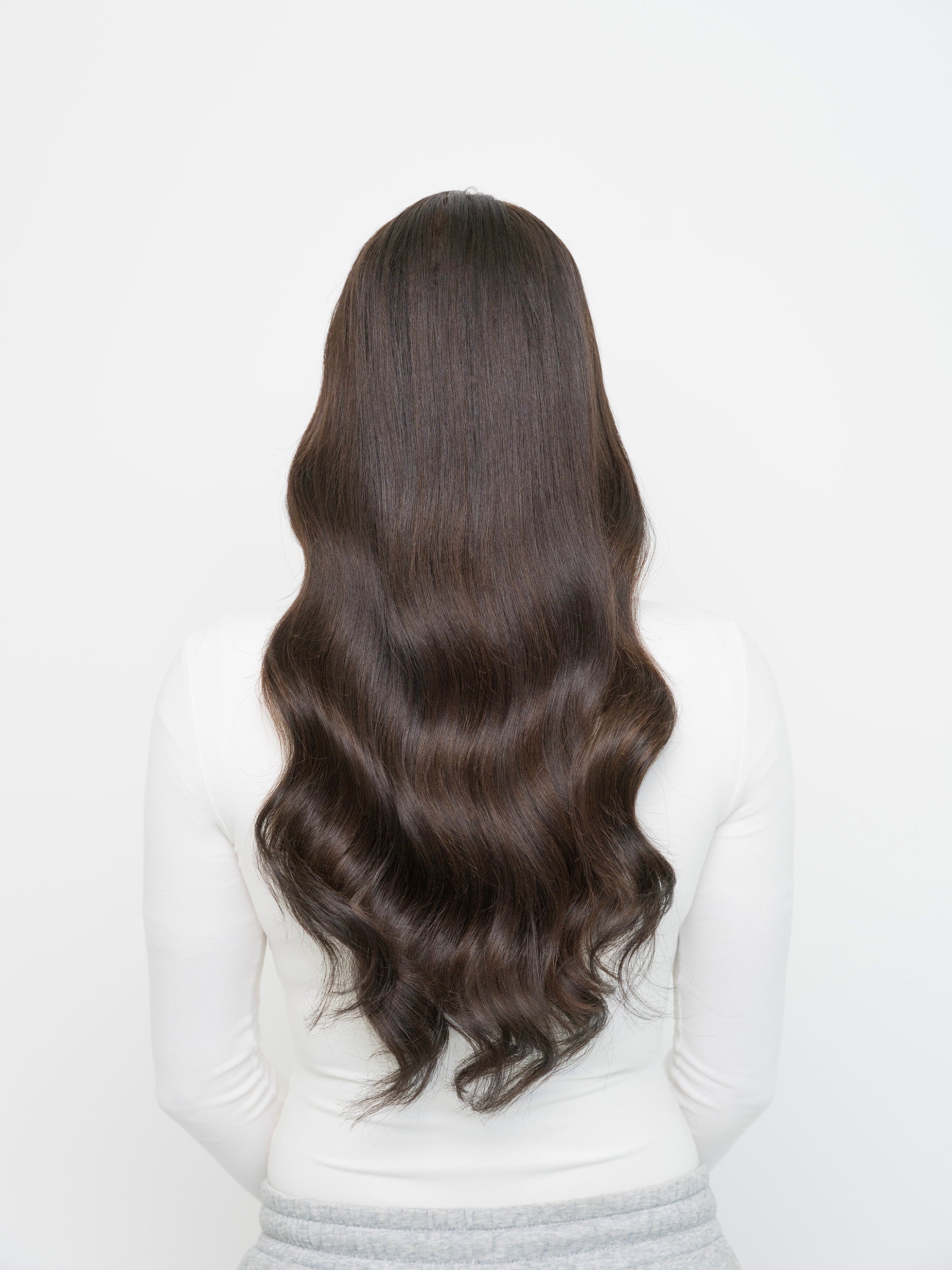 Darkest Brown #1A - Muse DIY Tape-In Extensions (100% Remy Human Hair)
