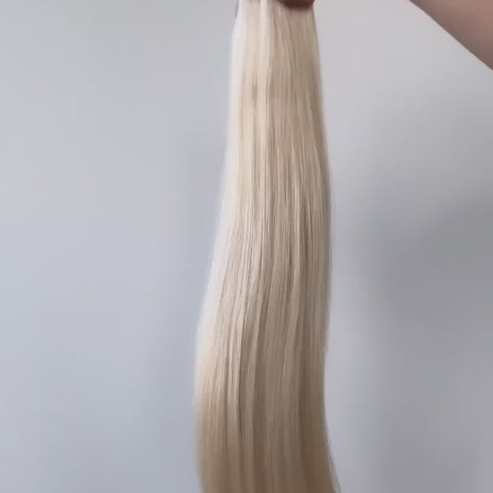 Muse DIY Tape-In Hair Extensions Pearl Blonde – Natural Wavy Texture