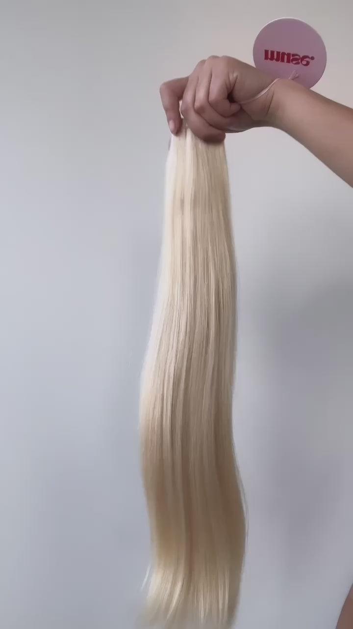 Muse DIY Tape-In Hair Extensions Pearl Blonde – Natural Wavy Texture
