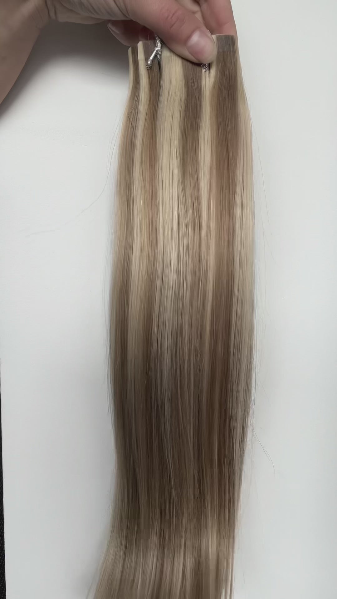 Muse DIY Tape-In Hair Extensions creamy Vanilla – Natural Wavy Texture