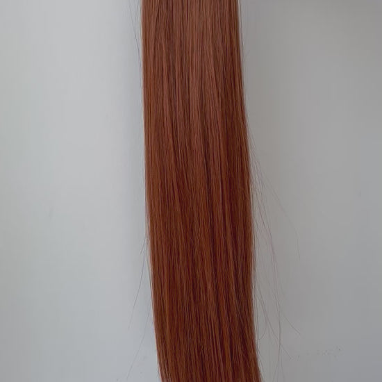Dark Auburn #33 - Muse DIY Tape-In Extensions (100% Remy Human Hair)