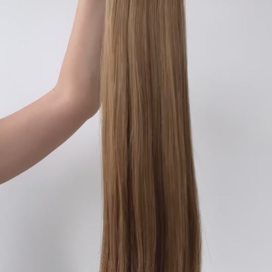 Chestnut Brown #6 - Muse DIY Tape-In Extensions (100% Remy Human Hair)