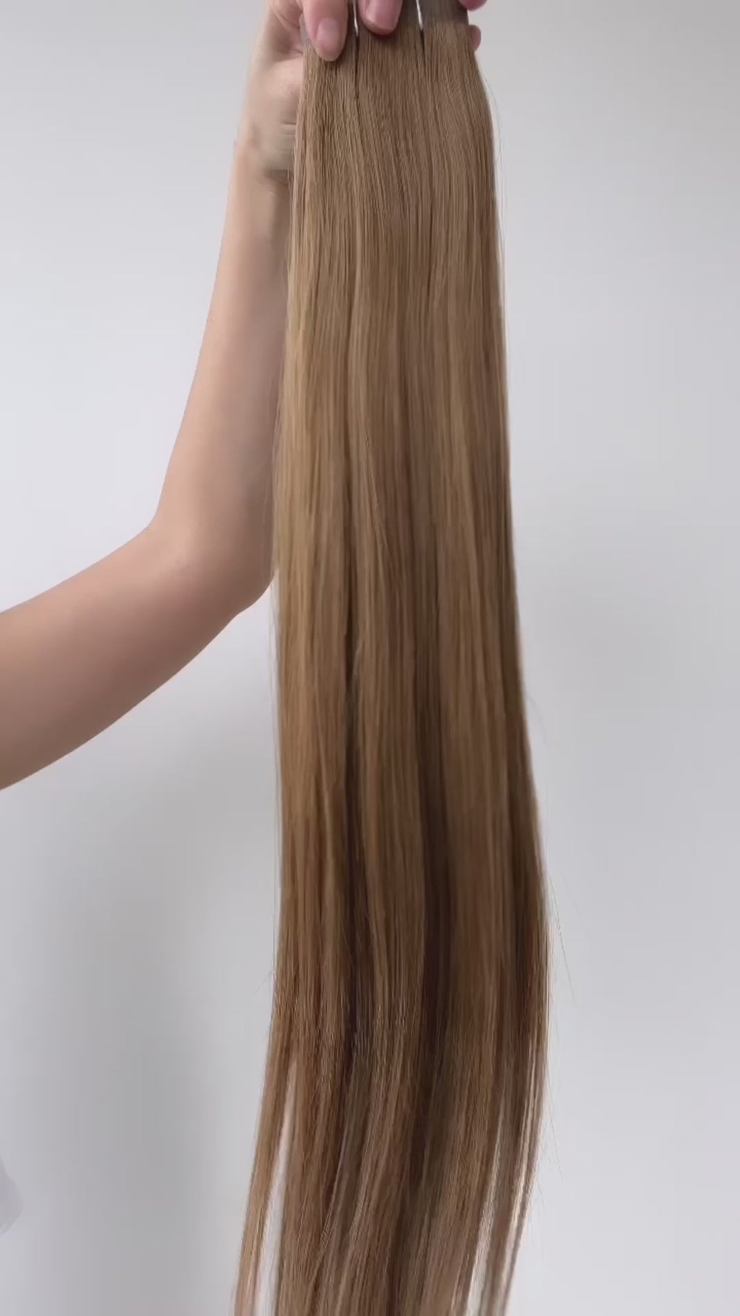 Chestnut Brown #6 - Muse DIY Tape-In Extensions (100% Remy Human Hair)