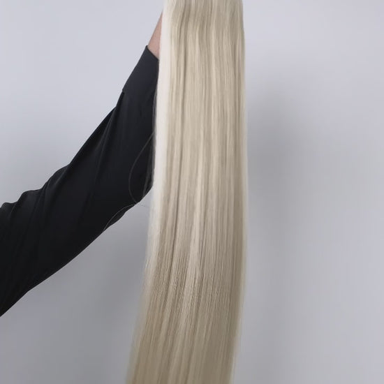 Platinum Blonde - Muse DIY Tape-In Extensions (100% Remy Human Hair)