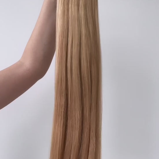 Strawberry Blonde #16 - Muse DIY Tape-In Extensions (100% Remy Human Hair)