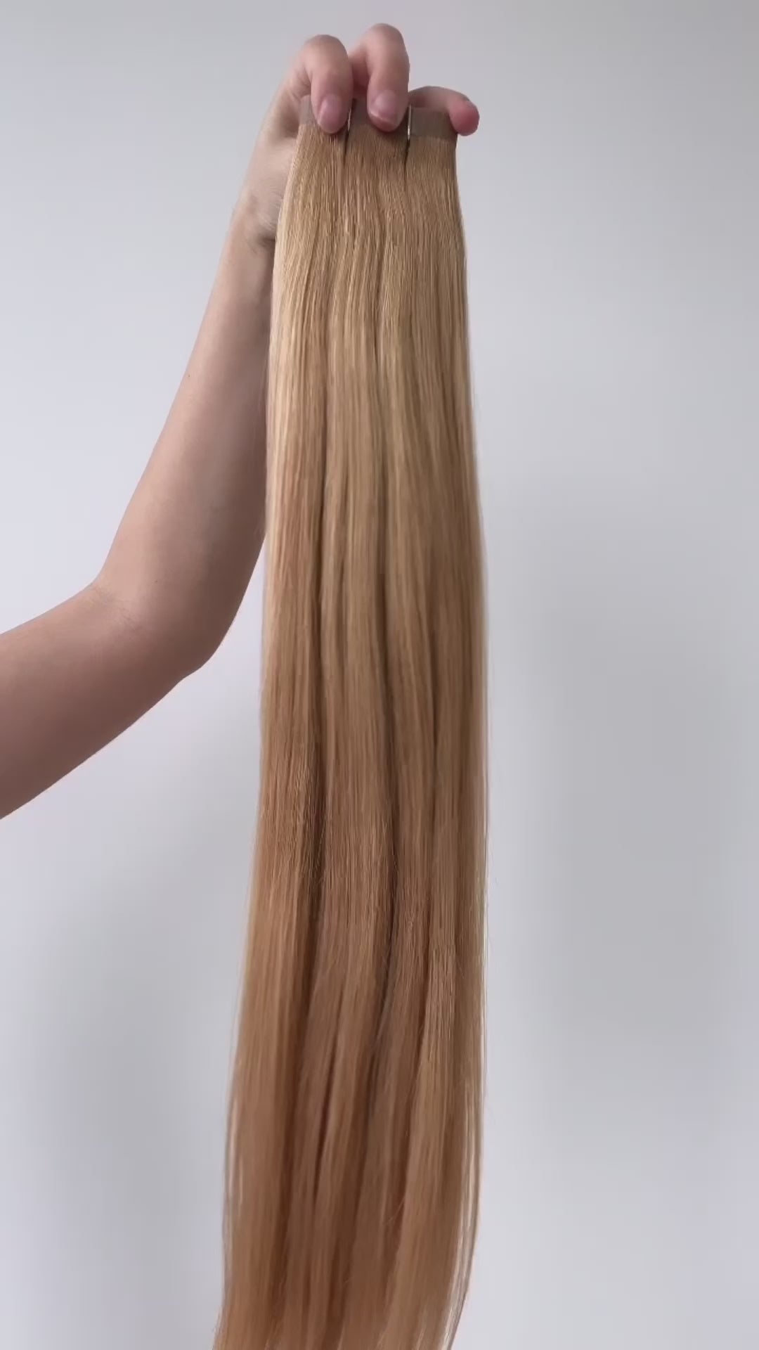 Strawberry Blonde #16 - Muse DIY Tape-In Extensions (100% Remy Human Hair)
